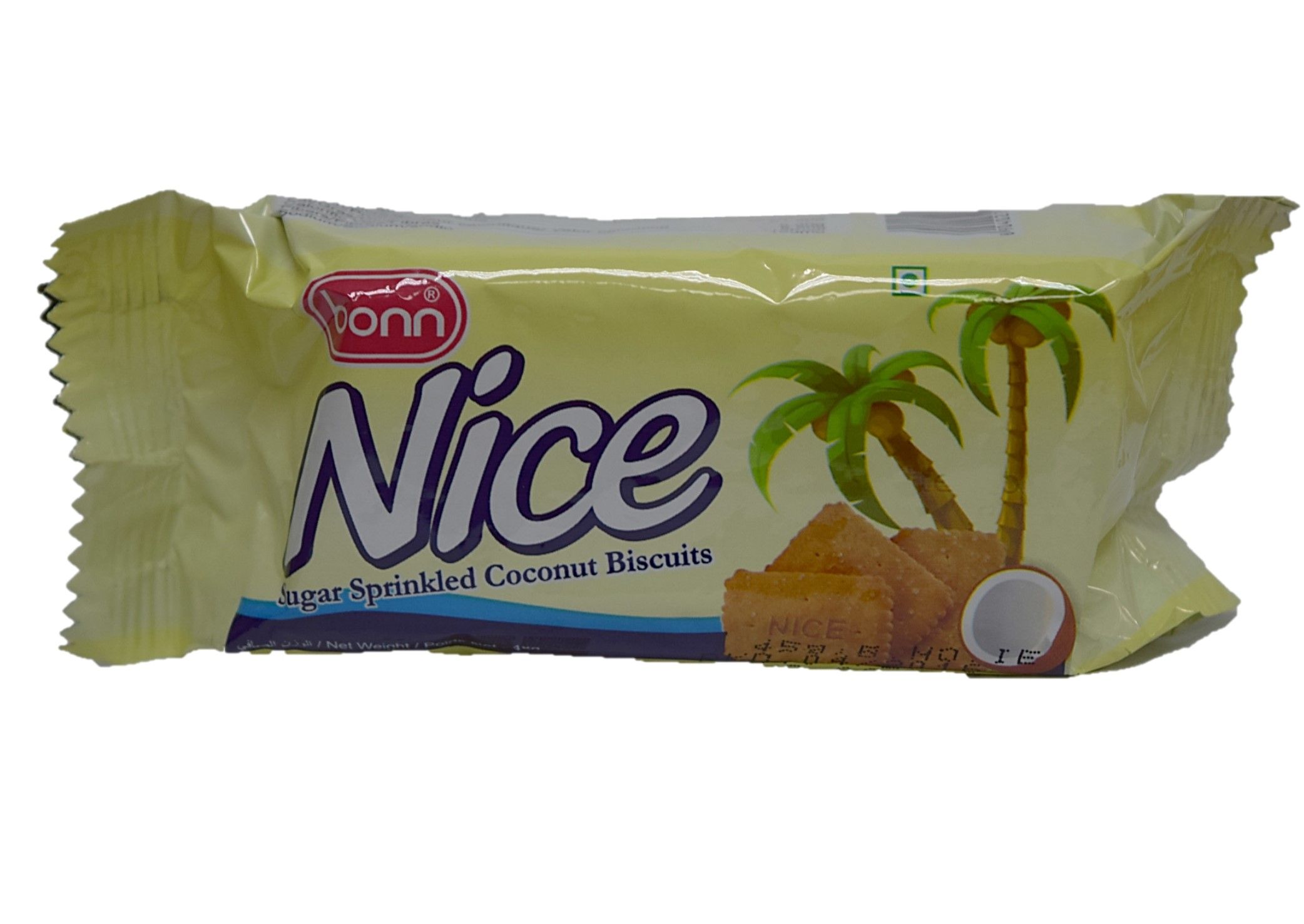 Front of zip tote bag with white canvas, black canvas straps and handle, and black zipper pulls.